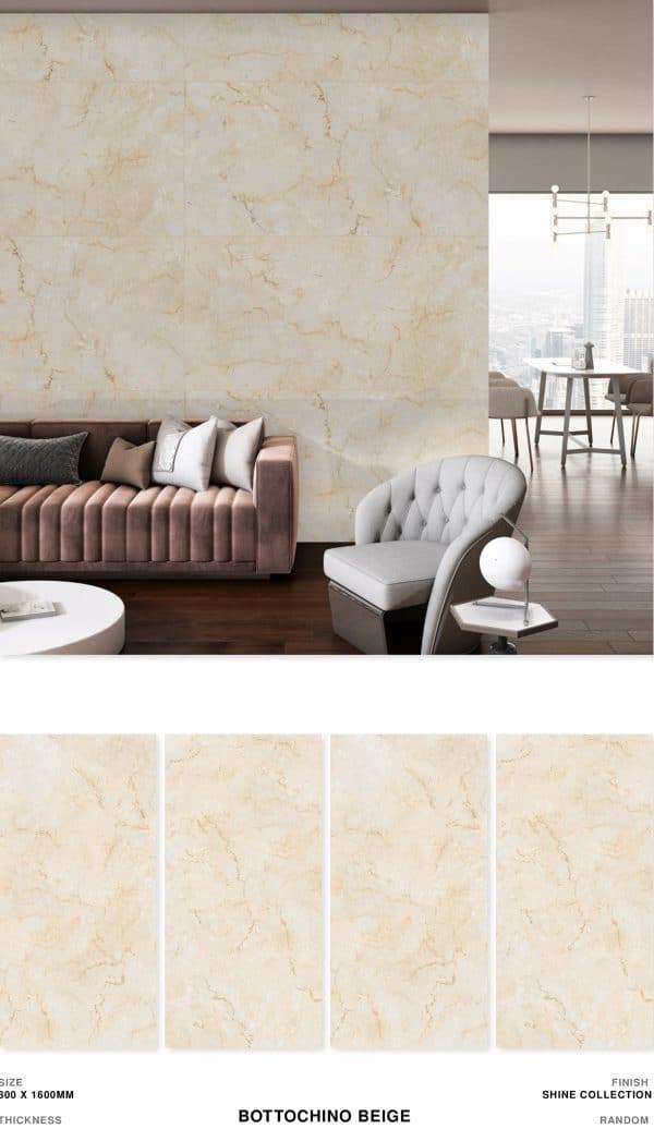 Gạch Ốp Lát 800×1600 Nhập Khẩu Ấn Độ Mã Venice Beige